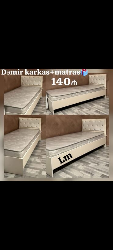 Çarpayılar: Yeni, İkinəfərlik çarpayı, Bazasız, Matras ilə, Siyirməsiz, Türkiyə -da lalafo.az — 16 Çarpayılar: Yeni, İkinəfərlik çarpayı, Bazasız, Matras ilə, Siyirməsiz, Türkiyə — 16