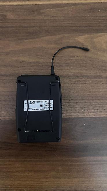 shure mikrofon satilir: İşlənmiş Radio Mikrofon Shure, Ünvandan götürmə — 7