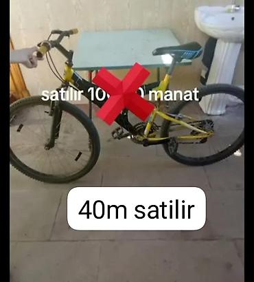 İdman velosipedləri: Velosiped – şəhər və yüngül off-road üçün - Rəng: sarı-qara - — 2