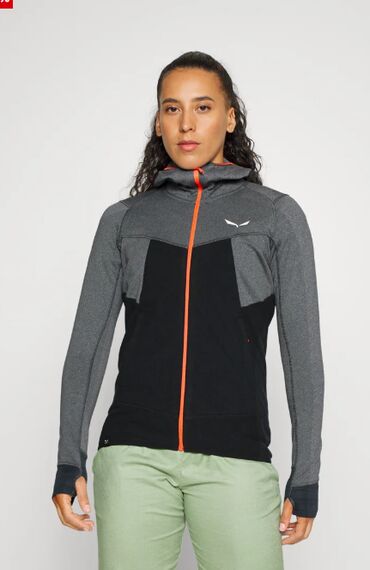 офисная одежда: Salewa W PUEZ HYBRID POLARLITE FULL-ZIP, Navy Blazer Melange - Blue