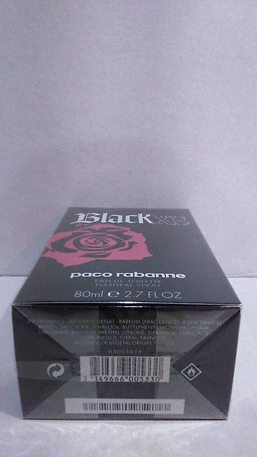 armani code parfem: PACO RABANNE BLACK XS ELLE EDT 80ML | Paco Rabanne Black XS elle edt — 1