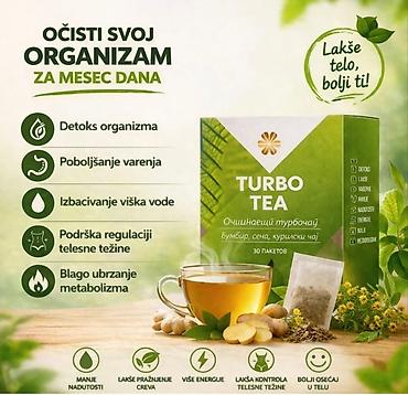 ociscena: Turbo Tea – biljni čaj za detoks i olakšanje varenja - Sastav — 1