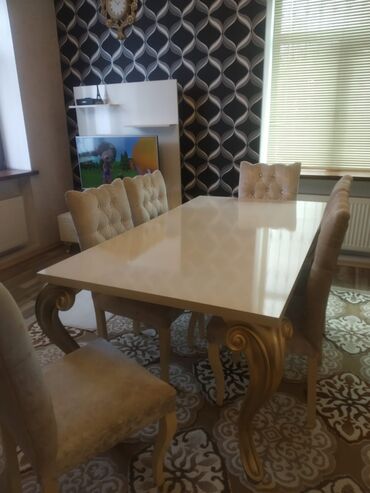 stol stul qiymetleri: Qonaq masası, İşlənmiş, Açılmayan, Dördbucaq masa, Türkiyə