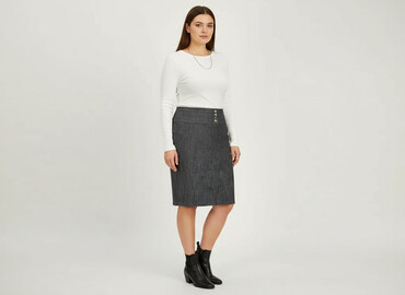 tanie spódnice plisowane: TOP Trends, Women`s skirt, size XL