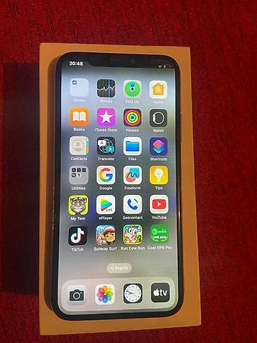 appl x: IPhone X, Gümüşü, Face ID — 2