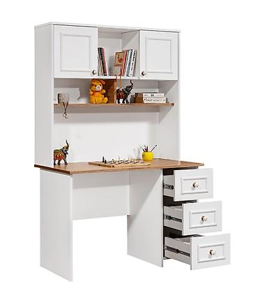 Sifarişlə mebel: Düz masa, Stulsuz, Polkalı, Siyirməli, Rusiya, Mat laminat — 4