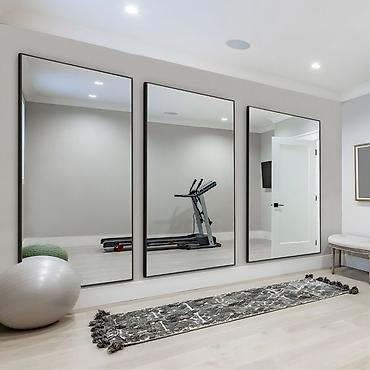 Зеркала: Зеркало для спортзала, состоящее из нескольких панелей. Подходит для — 6