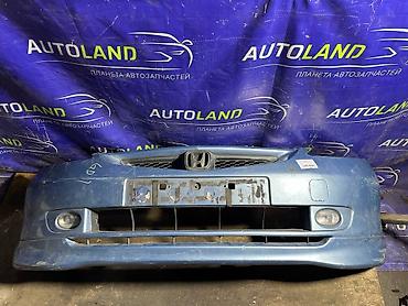 фит туманка: Honda Fit (GD) 8 - Бампер Front (голубой) с юбкой.противотуманками — 2