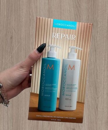 zara parfemi cena: MOROCCANOIL repair set 500ml. (Shampoo +conditioner) Novo, original