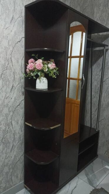 садовые украшения: Кире бериш үчүн шкаф, Күзгүсү менен, ЛДСП