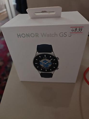 honor x9s: HONOR Watch GS 3 ağıllı saat Xüsusiyyətlər: - Zərif paslanmayan polad — 6
