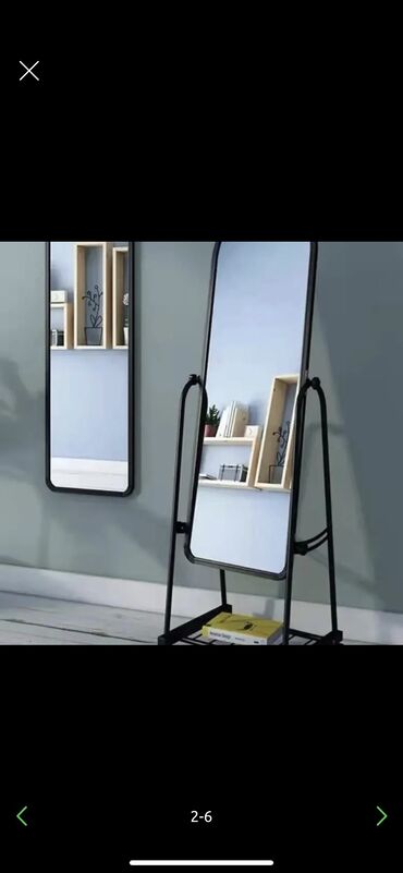 Зеркала напольное на колесиках для магазина одежды