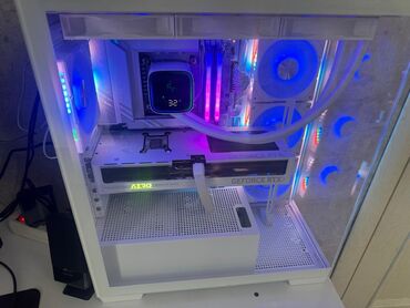 Настольные ПК и рабочие станции: Компьютер, ядер - 24, ОЗУ 32 ГБ, Игровой, Новый, NVIDIA GeForce RTX 5070, NVMe — 12