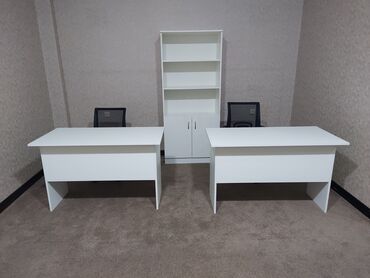белый офисный стол: Sened dolabi ve 2 eded isci masasi