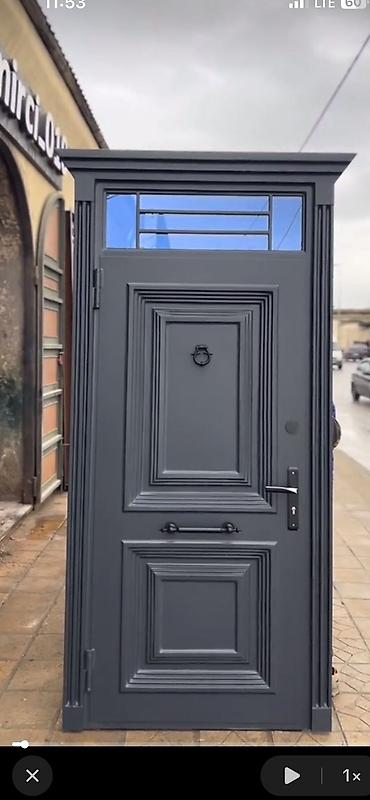 Giriş qapıları: Yeni Giriş qapısı Zamok və çərçivə ilə, Zəmanətli, Pulsuz quraşdırma, Ünvandan götürmə, Pulsuz çatdırılma, Ödənişli çatdırılma — 15