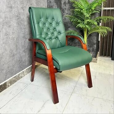 Ofis və oyun kresloları: Yeni, Təkərli, Qolları tənzimlənir, Dəri — 7