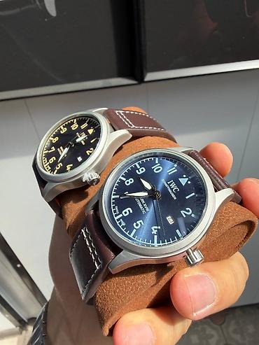 iphone whatch: IWC Schaffhausen Mark 18⚜️ Качество🔥 Стекло - акрил Диаметр - 35мм — 3