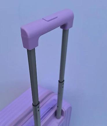 Rančevi, torbe i koferi: Dečji kofer na točkiće – Kuromi dizajn, ljubičasti - Šarmantan kofer — 4