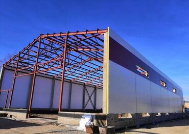 Строительство под ключ: Монтаж сендвич панель Монтаж кровельные сендвич панели Ангары склады — 3