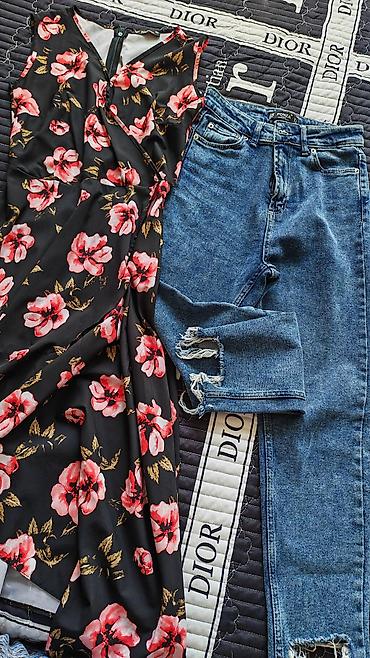 Qadın geyim 1) Ponza Women jeans şalvar - Rəng: klassik mavi denim -