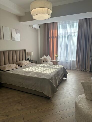 квартиры в кок жар: 1 комната, 48 м², Элитка, 8 этаж, Евроремонт