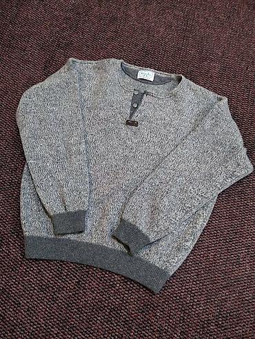 Džemperi: Beneton Woolmark muški vuneni džemper Vrhunski prelepi prvoklasni — 3