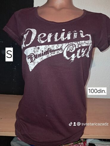 Majice kratkih rukava: Ženske majice – više modela - Model 1 (S): bela gornja zona, ispod — 5