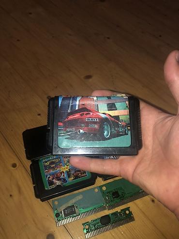 ucuz playstation 4 oyunları: Mega Drive/SEGA üçün oyun kartricləri dəsti. Dəstdə görünənlər: - MK5 — 3