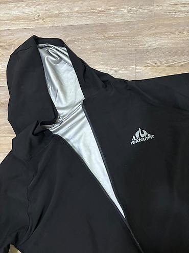 off white duks: Svitşot, 3XL, rəng - Qara — 2