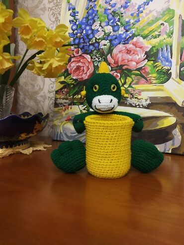 Oyuncaqlar: Əl işi .Karandaş qabı. Карандашница. Ручная работа — 5