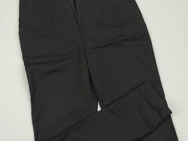 reserved czarne t shirty: Spodnie materiałowe, Reserved, M, stan - Dobry