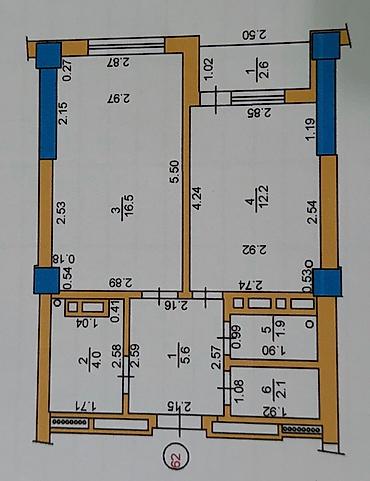 Продажа квартир: 2 комнаты, 45 м², Элитка, 7 этаж, Евроремонт — 17