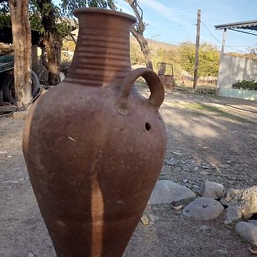 su cəni kredit: Böyük ölçülü, əl ilə hazırlanmış gil nehrə Yağ hazırlamaq üçün və — 2