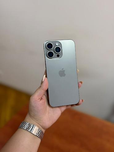 IPhone 15 Pro Max, 256 GB, Natural Titanium lalafo.az -da IPhone 15 Pro Max, 256 GB, Natural Titanium