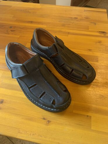 туфли для бальных танцев: Обувь мужская летняя, кожа 100%, новая. Производство Португалия