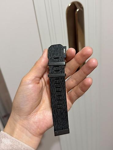 скупка часы наручные: Ремешок для часов Garmin, тканевый (нейлон/текстиль), цвет черный с — 2