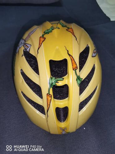 Ostale dečije stvari: Kaciga za bicikl za decu- žuta Kaciga za bicikl veličina XS — 3