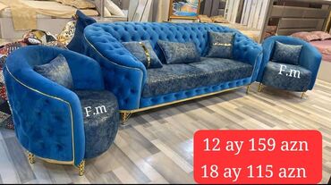 Divanlar: Yeni, Divan, 2 kreslo, Bazasız, Açılmayan