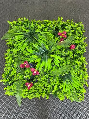 Süni güllər: Süni Yaşıl Divar Panelləri – dekorativ vertikal bağ həlləri Məhsul — 6