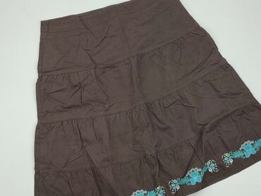 spódnice sztruksowa brązowa: Skirt, L (EU 40), condition - Good