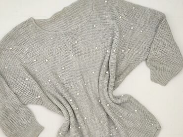 sweter z odkrytymi ramionami: Sweter damski, rozmiar One size