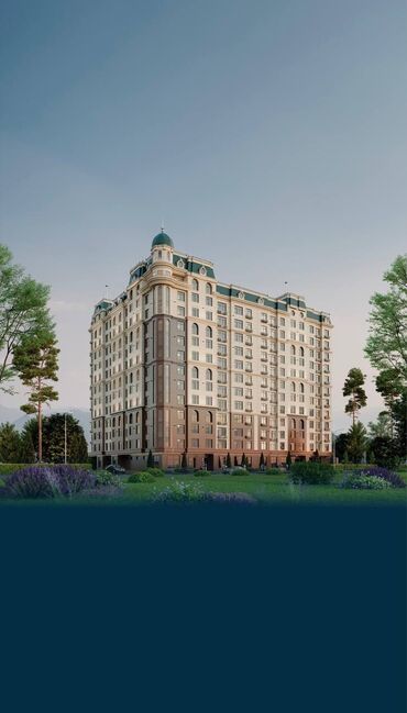1 комнатная квартира бишкек продажа: 1 комната, 47 м², Элитка, 2 этаж, Евроремонт