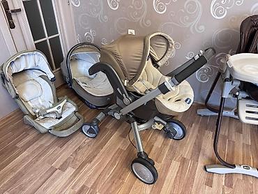 Modullu arabalar: "Chicco" çoxfunksiyalı uşaq dəsti Komplekt: - Universal şassi/çərçivə — 8