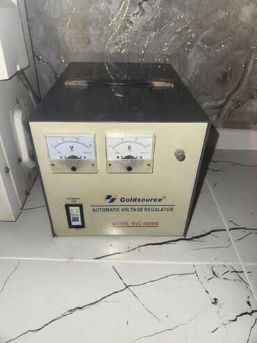 Сушилки: Goldsource SVC-5000W avtomatik gərginlik tənzimləyicisi - Model