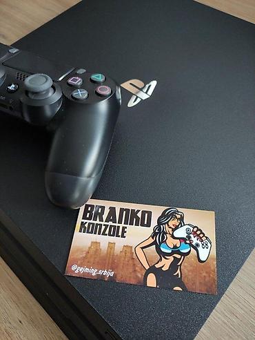 PS4 (Sony Playstation 4): 📞 Kontakt samo telefon 🎮 PS4 Pro 1TB Black – CUH-7216 (poslednji — 8