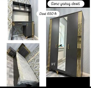 Gənc yataq dəsti – Dəst 650 ₼ Müasir dizaynlı gənc yataq otağı dəsti lalafo.az -da Gənc yataq dəsti – Dəst 650 ₼ Müasir dizaynlı gənc yataq otağı dəsti