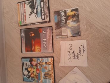 CD, DVD disklər və kassetlər: Işləyir. CD -dir . kasetler dini kasetlerdi . birlikde satılır — 6