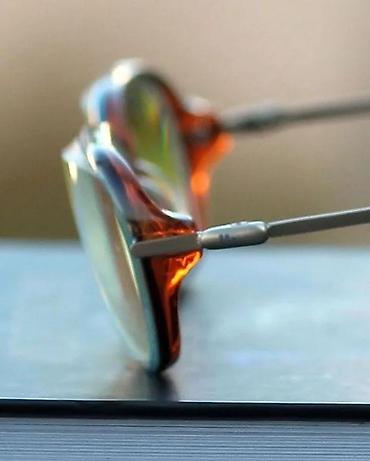 Naočare: Vintidž JILL (acetat + titanijum) Uniopt Austrija dioptrijsk — 6