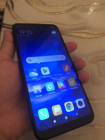 xiaomi not 3: Xiaomi Redmi 7, 64 GB, rəng - Qara, 
 Sensor, Barmaq izi, İki sim kartlı