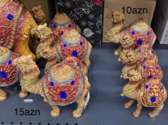 Süni güllər: Fiqur, Keramika, rəng - Qəhvəyi